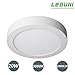 Produktbild LEDUNI ® Downlight Paner Oberfläche Rund 20 W LED Plafon Rund besten Preis Warmes Licht