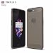 For OnePlus 5 / One Plus 5 SDO Premium Shock Proof Tough Rugged Slim Soft Armor Brushed Design Back Cover Case for OnePlus 5 [JUNE 2017 LAUNCH] (Carbon Grey) + Transparent Soft TPU Back Cover for OnePlus 5 / One Plus 5 RS.385.00