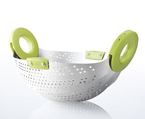 RMDLO Edelstahl Klappbarer Sieb Dämpfer (Colander) - 2