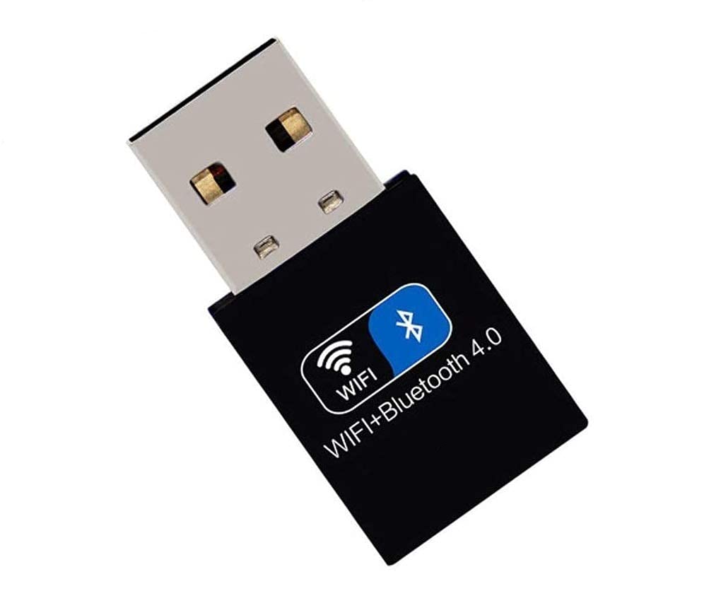 V88R Bluetooth WiFi Adapter - Dual Band Wireless Network External Receiver, Mini WiFi Dongle for PC/Laptop/Desktop for All Windows 10/8/7/XP,Mouse,Keyboard,Headset,Speaker