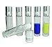 6 Pcs Refillable Essential Oil Aromatherapy Roller Bottle Empty Clear Glass Roll-On Bottles Wholesale Boston Round Attar Bottle 6 ml Roller Ball