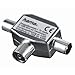 Price comparison product image Hama Coaxial Socket to 2 Coaxial Plugs Antenna Splitter