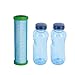 Produktbild Wasserfilter-Zentrum Filterpatrone EM Premium 5 Carbonit & 2X Tritan Trinkflasche 0,5 l BPA frei