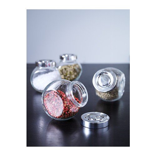 IKEA RAJTAN Gewürzgläser (15cl); 4 Stück - 2