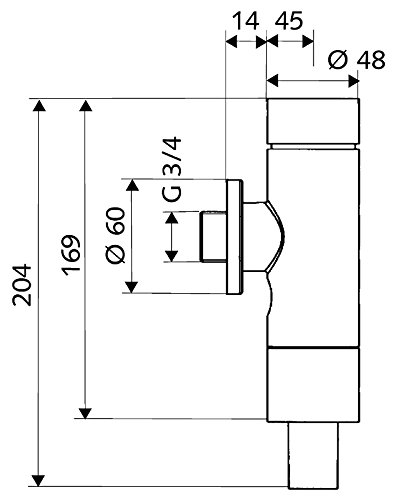 Schell Schellomat Basic 02247, 28 mm, chrom, SCH022470699 - 2
