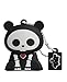 Produktbild Tribe FD015304 Skelanimals Pendrive 4 GB Simpatiche Chiavette USB Flash Drive 2.0 Memory Stick Archiviazione Dati, Portachiavi, Chung Kee the Panda, Nero