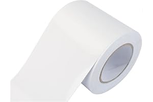 GQQGSHOP 16.4ft Wall Edging Strip Self Adhesive Wallpaper Border Wall Border Decor, PVC Wall Panels Peel off and Stick Ceiling Border Door Frame Waist Line Interior Decoration (Color : Frosted white, Size :