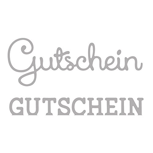 RAYHER 59253000 Stanzschablonen Set, Gutschein, SB-Btl, 2 Stück, 2,5-7 cm - 2