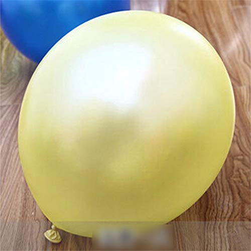 DDU - Palloncini Colorati, Decorazione per Feste, Serate, Matrimoni, Feste, durevoli, 100 Pezzi Oro