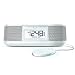 iLuv TimeShaker Micro TSMICROULWH Dual Bluetooth Alarm Clock Radio (White) RS.10286.00