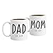 Produktbild New Parents Pregnancy 2019 Announcement Coffee Mug Set 11oz - Unique Christmas Gift For Parents To Be - Perfect Present For Baby Showers - Mom and Dad Gift