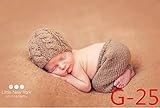 Junsi Newborn Baby G-25 Toddler Infant Knitted Costume Set Photo Photographie Prop
