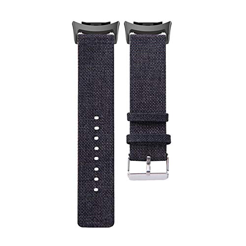 Preisvergleich Produktbild Uhrenarmband Nylon Canvas Watch Band Handgelenkriemen mit Schnalle für Samsung Getriebe Fit2 SM-R360 SM-R350 SM-R365 Getriebe Fit2 PRO Smart Armband Universal