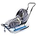 Produktbild Piccolino Babyschlitten Kinderschlitten Schlitten Black Edition Grau