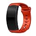 Produktbild Hunpta@ Mode Sport Silikon Armband mit Metallverbindern für Samsung Gear Fit2 Pro(185 mm) (Orange)