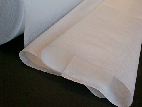 3 lfm Standard-Bügelvlieseline in weiß, 47 g/m², 90 cm breit, Vlieseline, Bügelvlies - 2
