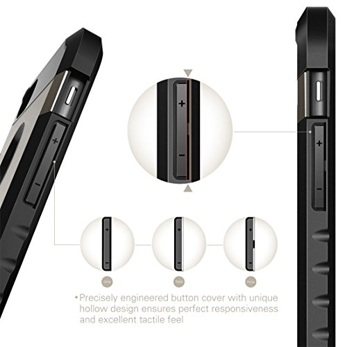 iPhone 7 Case with [Free Screen Protector] Dual Layer Drop Protection Cover Shock-resistant Heavy Duty Rugged Cases for Apple iPhone7 4.7