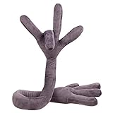 Weich und bequem, sehr weiches und kurzes Plüschmaterial, mit Aluminium-Kiel, kann nach Belieben gewechselt werden und das Innere ist mit hochwertiger Perlen-Baumwolle gefüllt.