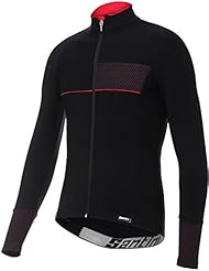 Santini fw216075vega2, Camiseta para hombre, Hombre, FW216075VEGA2, rojo, XL