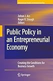 Image de Public Policy in an Entrepreneurial Economy: Creating the Conditions for Business Growth
