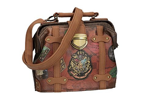 Preisvergleich Produktbild Handtasche kind mini HARRY POTTER braun VZ798
