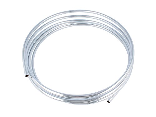 tecuro Cu-Rohr Kupferrohr zur Sanitärinstallation - verchromt Ø 10 mm Ring mit 5,00 m