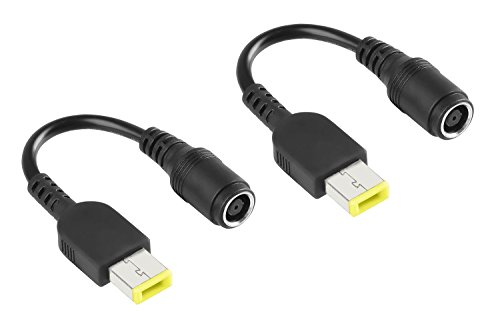 Purpleleaf 7,9mm Netzteil Adapter Ladekabel Konverter für Lenovo ThinkPad X1 Carbon 0B47046 Laptop (2 Stück)