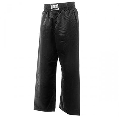 Metal Boxe - Pantalon Full Contact Enfant (Noir, 140)