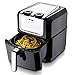 Produktbild 360 ° Thermischer Zyklus Luft Friteuse, Schnell Fettarme Elektrische Friteuse Mit Edelstahl Frittierkorb, Timer Und Thermostat, Automatischer Abschaltung, 3.2L1400w
