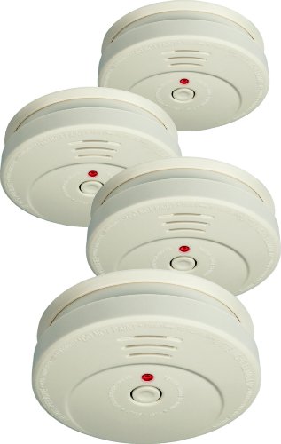 Elro RM144C/4, 4er Set Rauchwarnmelder/ Brandmelder, EN 14604 konform
