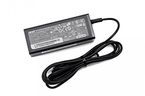 Netzteil für Acer Aspire One Cloudbook AO1-132, One Cloudbook AO1-431, R5-431T, R5-471T, R5-571T, R7-371T, R7-372T, S5-371, S5-371T, S7-392, V3-331, V3-371, V3-372, V3-372T / C730 Chromebook / C735 Chromebook 11 / C738T Chromebook R 11 / C810 Chromebook 13 / CB3-531 Chromebook 15 / CB5-311 Chromebook 13 / Chromebook 11 C730E, 14 CB3-431 / Spin 1 (SP111-31), 1 (SP113-31), 3 (SP315-51), 5 (SP513-51) / Swift 1 (SF114-31), 5 (SF514-51), SF314-51 / Switch 11 (S (45 Watt schwarz - Original KP.0450H.00