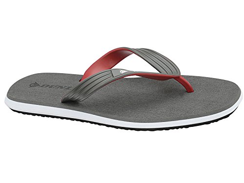 dunlop silver flip flops