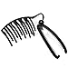 iDealhere Fashion French Women Elegant Twist Hair Maker Clip Updo Hair Styling Tool New Black