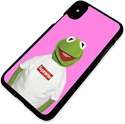 FUNNY KERMIT FROG SKATER - HARD BLACK PHONE CASE COVER