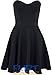 Produktbild Damen Mini-Kleid, enganliegend, trägerlos, gepolstert, Damen Skater Plisseerollo, Stretch, Gr. 34-40 Gr. X-Large, Rot - Korallenrot