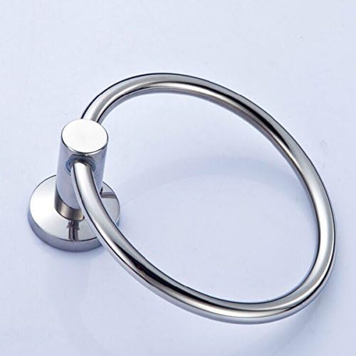 304 Stainless Steel Towel Ring Round Towel Hanging Towel Ring Towel Rack Towel Rack Bathroom Ring Hanging