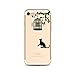 Produktbild CrazyLemon Kreativ Hülle für iPhone 6 iPhone 6S, Niedlich Dünn Transparent Weich Silikon Klar Leicht Cover Dünn TPU Bumper Handyhülle Kratzfest für iPhone 6 iPhone 6S 4,7" - Vogelkäfig & Katze