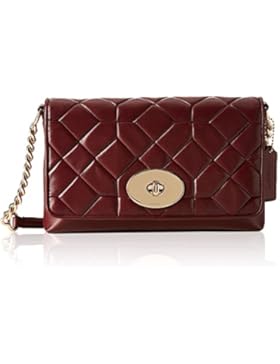 Coach Damen Umhängetasche, Bordeaux