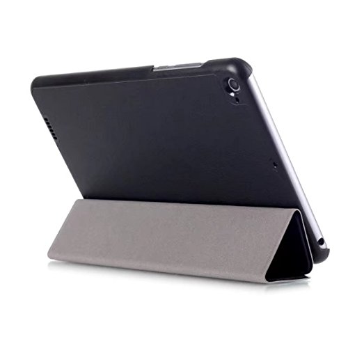 AVIDET Ultra Slim Xiaomi Mi Pad 3 Hülle Case Superleicht Ständer Smart Shell Cover Schutzhülle Etui Tasche für Xiaomi Mi Pad 3 Tablet-PC (Schwarz) - 3