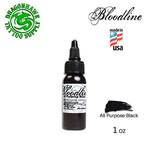 Skin Candy Tattoo Ink (1 OZ, All Purpose Black) KD-101