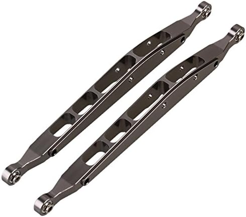 Yiguo 2pcs Titanium Aluminium Alloy AX31008 Rear Lower Chassis Linkage Link for 1:10 Axial Yeti Rock Racer 90026 Climbing RC Car