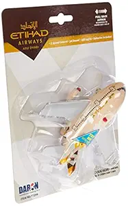 Daron Worldwide Trading Etihad Airways Pullback Plane with Lights & Sound