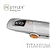 The Amazing New InStyler 19mm Rotating Iron Silver Titanium