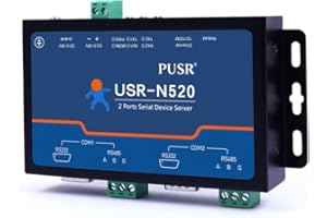 PUSR 2 porte Serial RS845 a Ethernet Converter Supporta MQTT Modbus RTU a Modbus TCP USR-N520