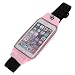 Produktbild Fenrad® Sport Elastische Bauchtasche / Hüfttasche/ Lauftasche / Running Belts /Laufgürtel mit Kopfhörer Wagenheber - Passt Apple iPhone 6 Plus/ 6s Plus 5.5", Samsung Galaxy S6 Edge und PlusMeisten Smartphones (5.5-6 Zoll), Taillen Perfekt für Radfahren, Wanderung, Spazierung, Laufen, Reiten Fahrräder, Fitness, Sport, Freizeit und Reiseaktivitäten - Pink