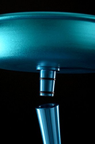 Kaya Shisha ELOX „Turkey Neon 480“ Wasserpfeife Hookah, Full Plug Alu-Rauchsäule, Silikonschlauch, Aluslim Alu-Mundstück - 2