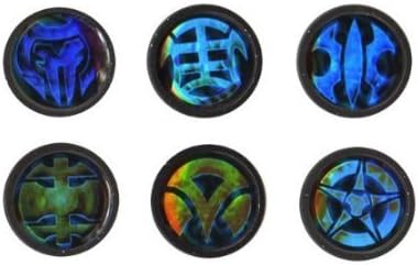 12 ct - Bakugan Label Cupcake Rings by Beach