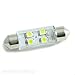 Produktbild wellenshop 12V Soffitte 8 SMD SV8.5-8 Weiß