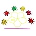 Produktbild Qiman Bunte 6 Räder Pailletten Windmühle Spinner Hausgarten Garten Dekor Kinder Spielzeug Geschenk