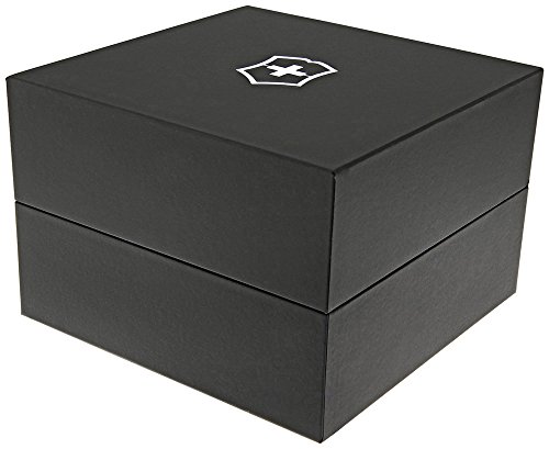 Swiss Army 241552 Stainless Steel Case Black Calfskin Men's Watch